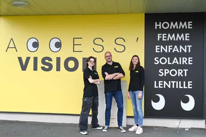 enseigne basse équipe access' vision